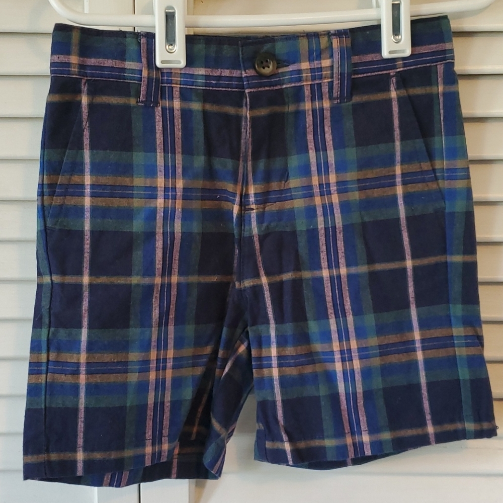 NWT Janie & Jack plaid shorts size 18-24 months